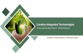 Cerebra Integrated Technologies