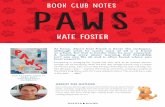 BOOK CLUB NOTES PAWS - Walker Books