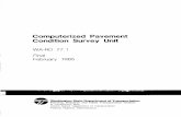 Computerized Pavement Condition Survey Unt