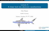 Lecture 3: A closer look into electronic wavefunctions