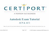 Autodesk Exam Tutorial - MAC Formazione