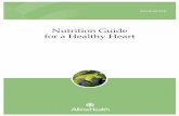 Nutrition Guide for a Healthy Heart