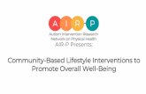 AIR-P Presents: Community-Based Lifestyle Interventions to ...