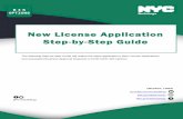 New License Application Step-by-Step Guide