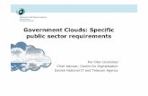 Government Clouds: Specific public sector requirements