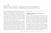 CHAPTER VI Beyond Light: Physical, Geological and Chemical ...