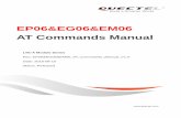 EP06&EG06&EM06 AT Commands Manual