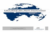 Educating the Next Generation - New Tactics