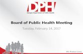 Board of Public Health Meeting - Georgia