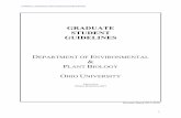 Graduate Student Guidelines - Ohio University