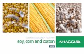 COMPARATIVE CARBON FOOTPRINT soy, corn and cotton