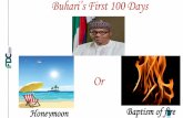Buhari’s First 100 Days