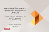Monitoring IPv4 address utilization/depletion in UNINETT