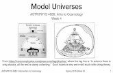 Model Universes - astro.utah.edu