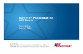 Investor Presentation NBT Bancorp