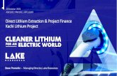 Direct Lithium Extraction & Project Finance Kachi Lithium ...