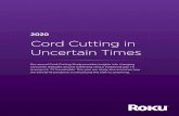 2020 Cord Cutting in Uncertain Times