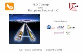 ILD Concept and European Status of ILC