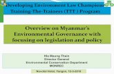 Overview on Myanmar’s Environmental Governance with ...