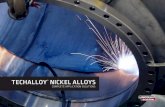 Techalloy Nickel Alloys Brochure - Lincoln Electric
