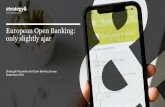 European Open Banking: only slightly ajar