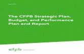 Strategic Plan Budget and Performance Plan and Report