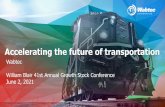 Accelerating the future of transportation