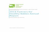 2014 Partners for Healthy Babies Annual Report
