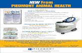 NEW From PIEDMONT ANIMAL HEALTH
