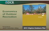Economics of Outdoor Recreation - Virginia Department of ...