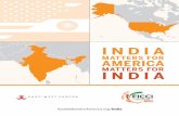India Matters for America/America Matters for India