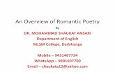 An Overview of Romantic Poetry