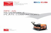 RPC 45 REVERSIBLE PLATE COMPACTORS - Altrad