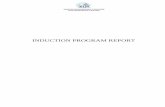 INDUCTION PROGRAM REPORT