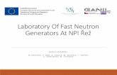 Laboratory Of Fast Neutron Generators At NPI Řež