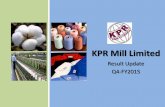 KPR Mill Limited - WordPress.com