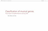 Classification of musical genres