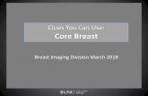 Clues You Can Use: Core Breast - UNC Radiology