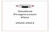 2020-2021 Student Progression Plan