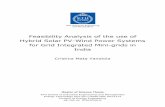 Feasibility Analysis of the use of Hybrid Solar PV-Wind ...