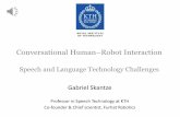 Conversational Human Robot Interaction