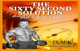 THE SIXTY SECOND SOLUTION