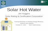 Solar Hot Water - NIST