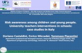 Risk awareness among children and young people. University ...