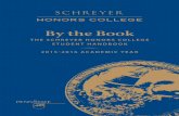 By the Book - Schreyer Honors College (SHC)