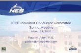 IEEE Insulated Conductor Committee Spring Meeting