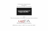 Collective Agreement between The University of Guelph