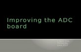 Improving the ADC board - kip.uni-heidelberg.de