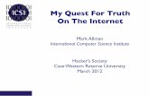 My Quest For Truth On The Internet - ICIR