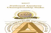 2017 National Amateur Championship Stake